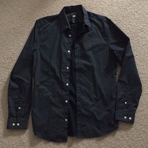 H&M Polka Dot Button Down